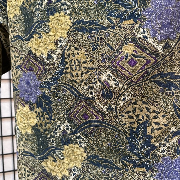 LulaRoe Kimono Large open front beautiful brocade subtle design feminine &breezy - Picture 5 of 5